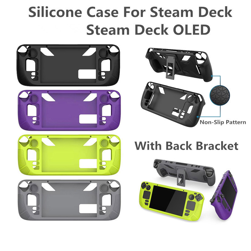 Gaming Console Steam Deck - Coque en silicone pour Console de