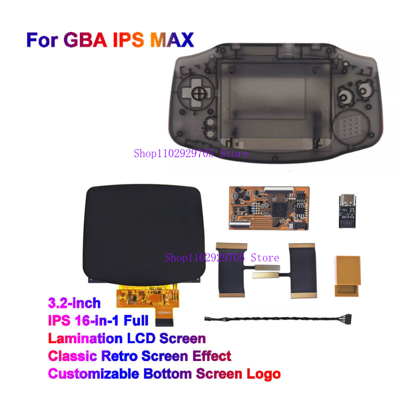 Gaming Console Logo - Kits d'écran LCD IPS MAX laminé