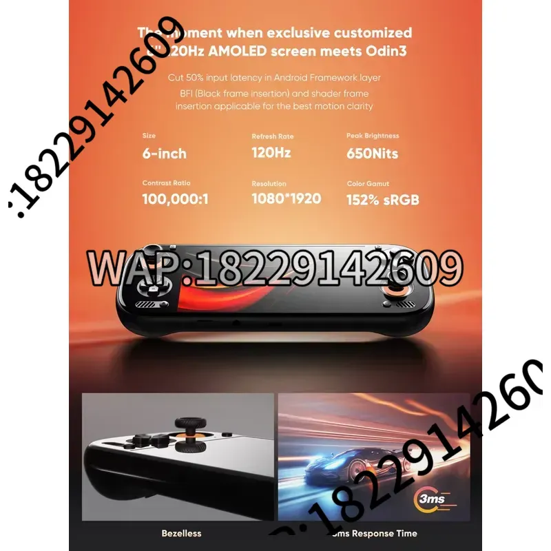 Console de jeu portable AYN Od - Gaming Console Android avis et prix