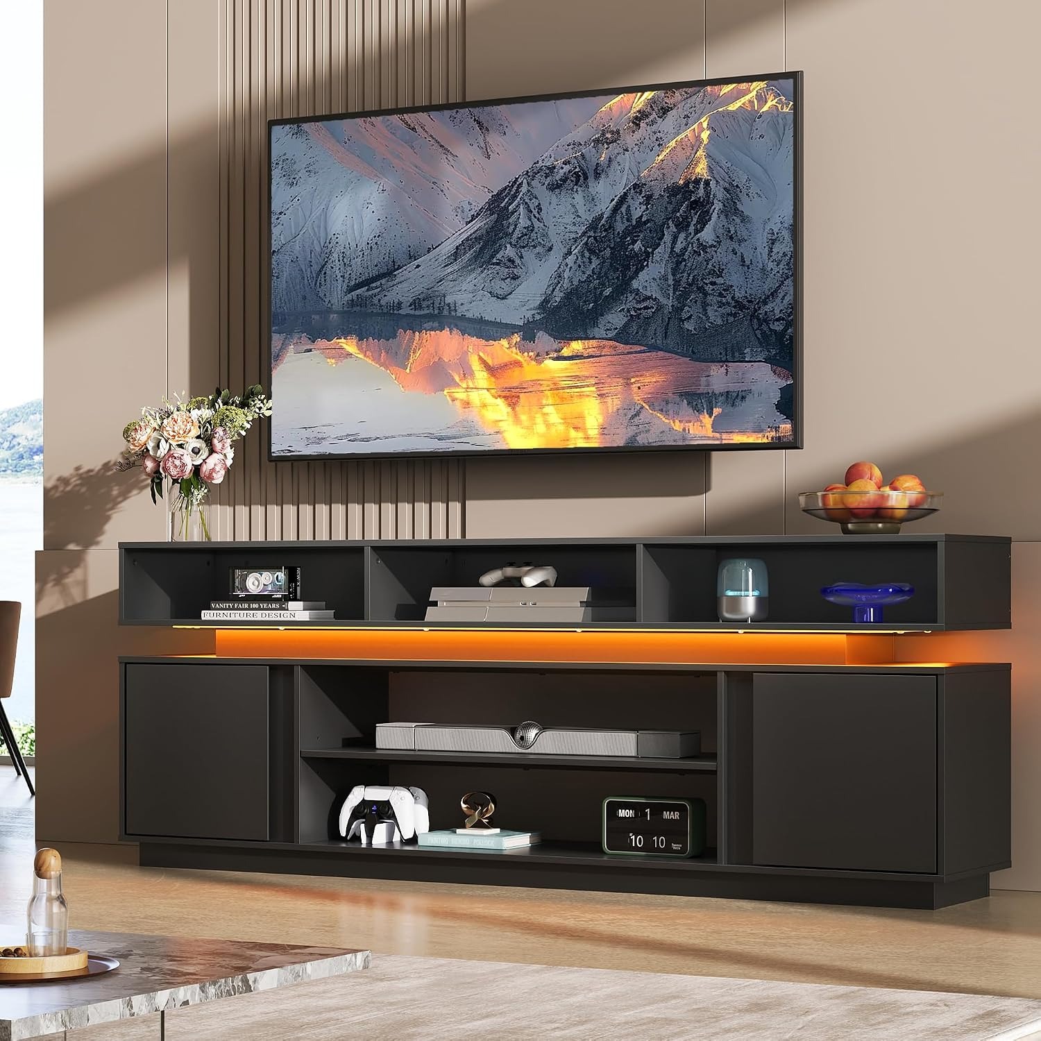 Meuble TV moderne pour télévis - Gaming Console Cabinet avis et prix