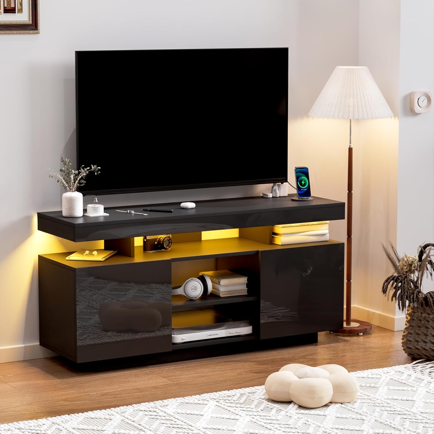# Meuble TV moderne avec prise - Gaming Console Cabinet avis et prix