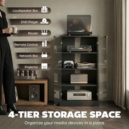 Meuble multimédia, meuble stér - Gaming Console Cabinet avis et prix