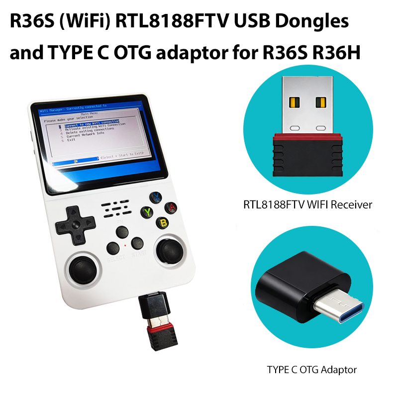 Dongles USB et adaptateur OTG  - Gaming Console R36H avis et prix