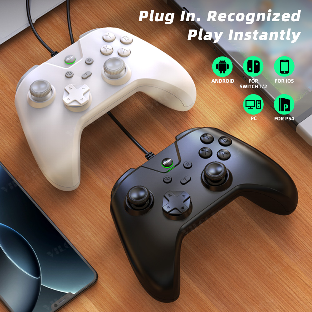 Manette de jeu filaire VILCORN - Gaming Console Android avis et prix