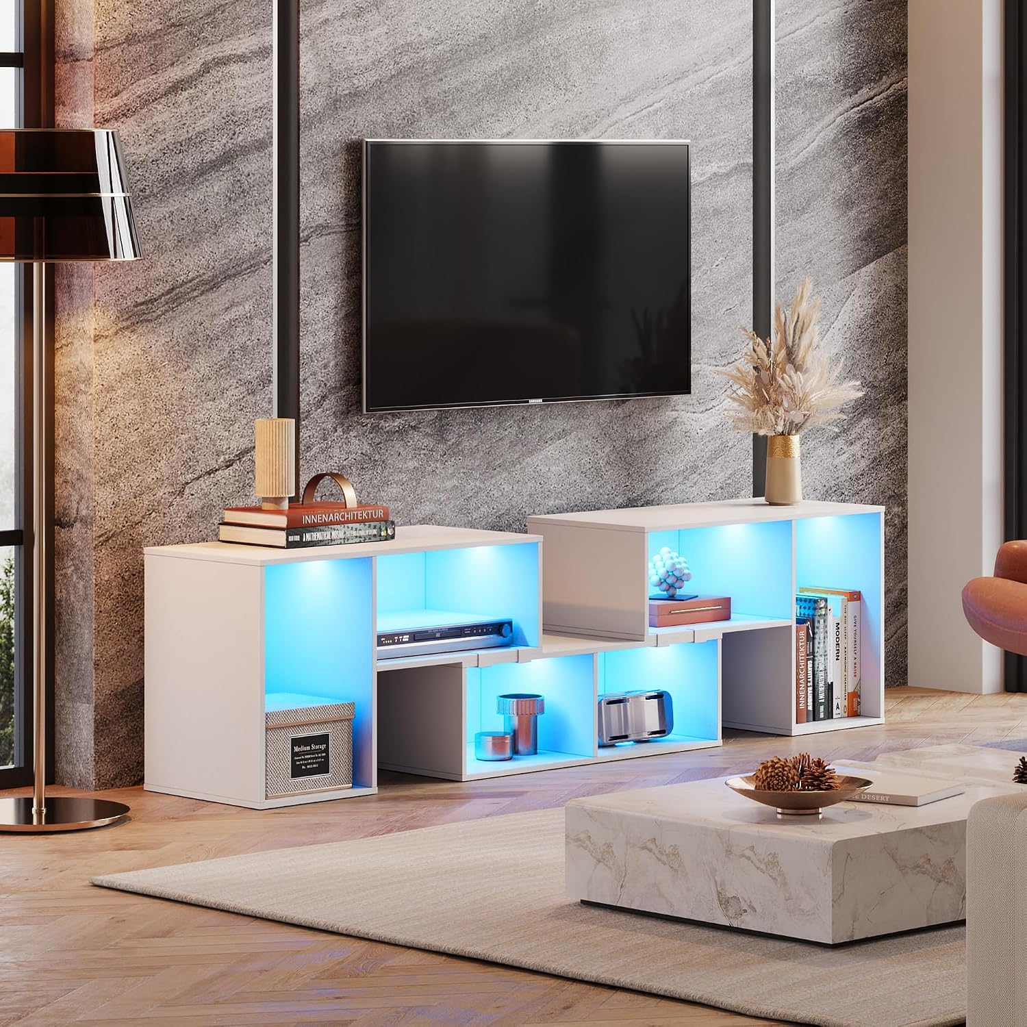 Meuble TV Déformable avec Band - Gaming Console Cabinet avis et prix