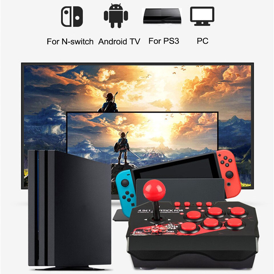 GAMINJA NS002 4 En 1 Rétro Arc - Gaming Console Android avis et prix