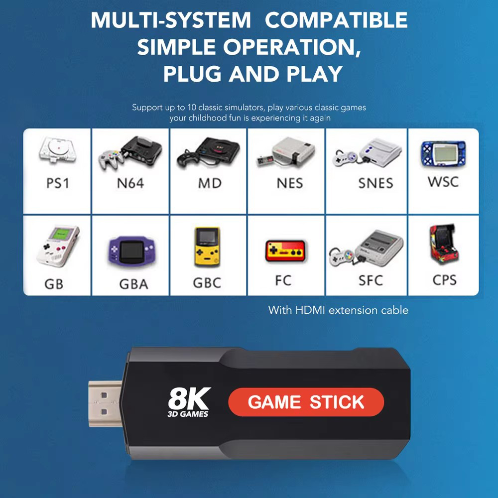 Console de jeu X2 Game Stick H - Gaming Console Android avis et prix