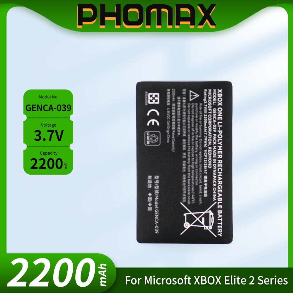 Batterie PHOMAX GENCA-039 GENC - Microsoft Controller Elite Series 2 avis et prix