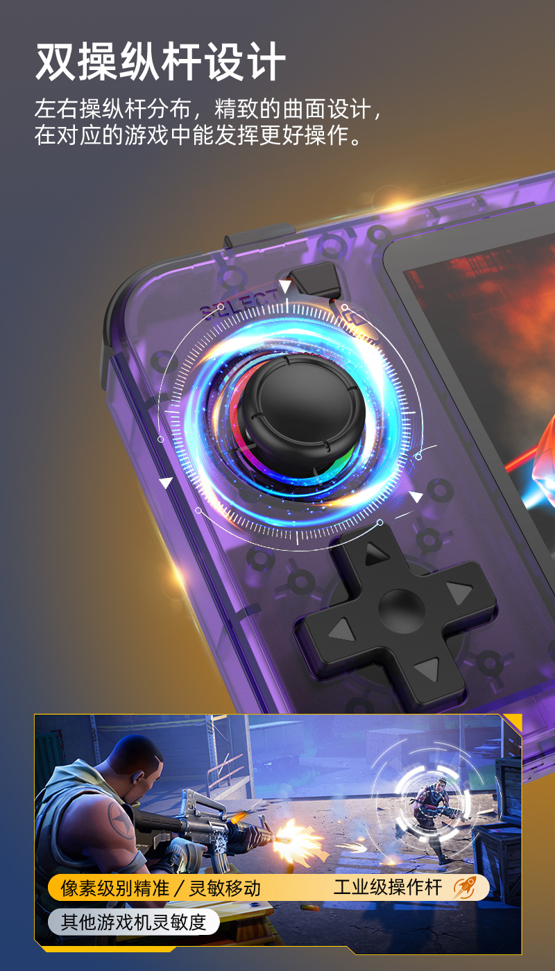 Nouvelle Console portative rét - Gaming Console Android avis et prix